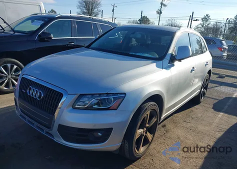 2012 Audi Q5 2.0T Premium z USA, uszkodzony, nr VIN WA1LFAFPXCA092295